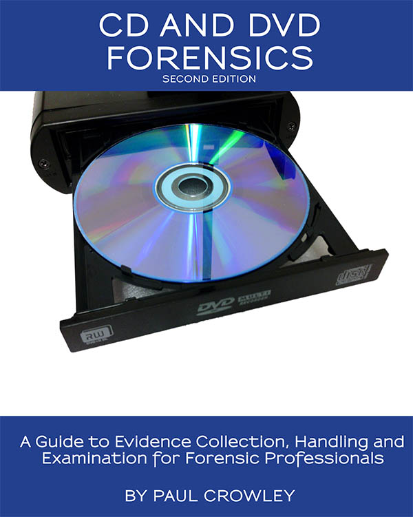 CD and DVD Forensics book